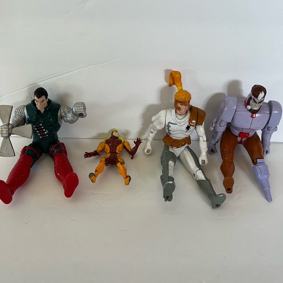Lot of 4  Vintage Marvel X-men Actions Figures Sabre tooth Kane Uncanny - Picture 9 of 9